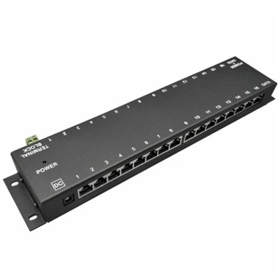 Gigabit 16port Poe Panel Injector